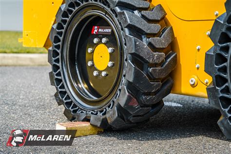 mclaren solid skid steer tires